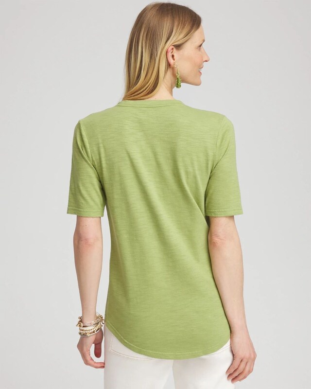 Notch Neck Tee - image 3